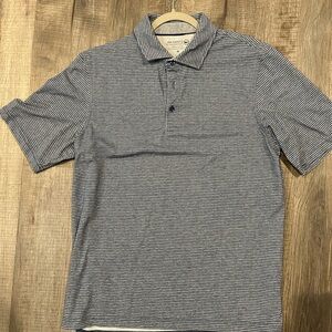 Vineyard Vines Navy and White Men's Polo